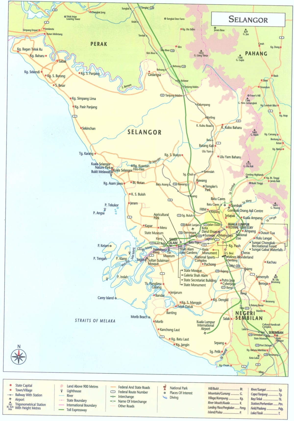 kuala lumpur selangor hartë