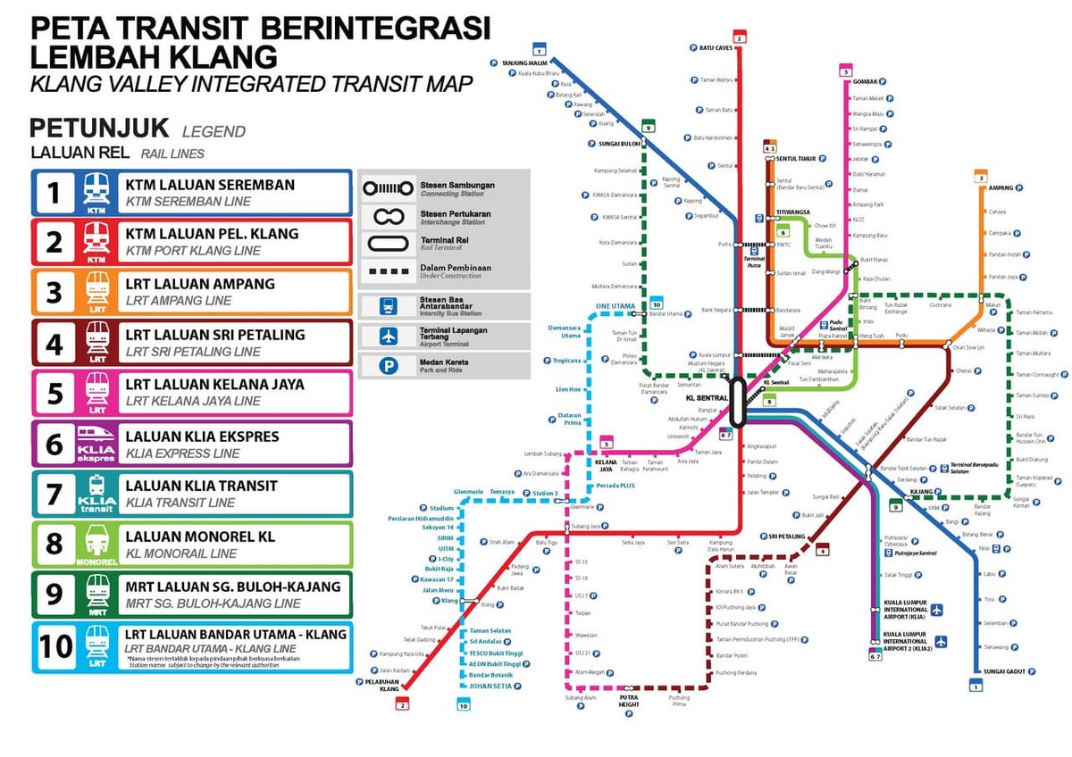 Harta e klang zonës së luginës