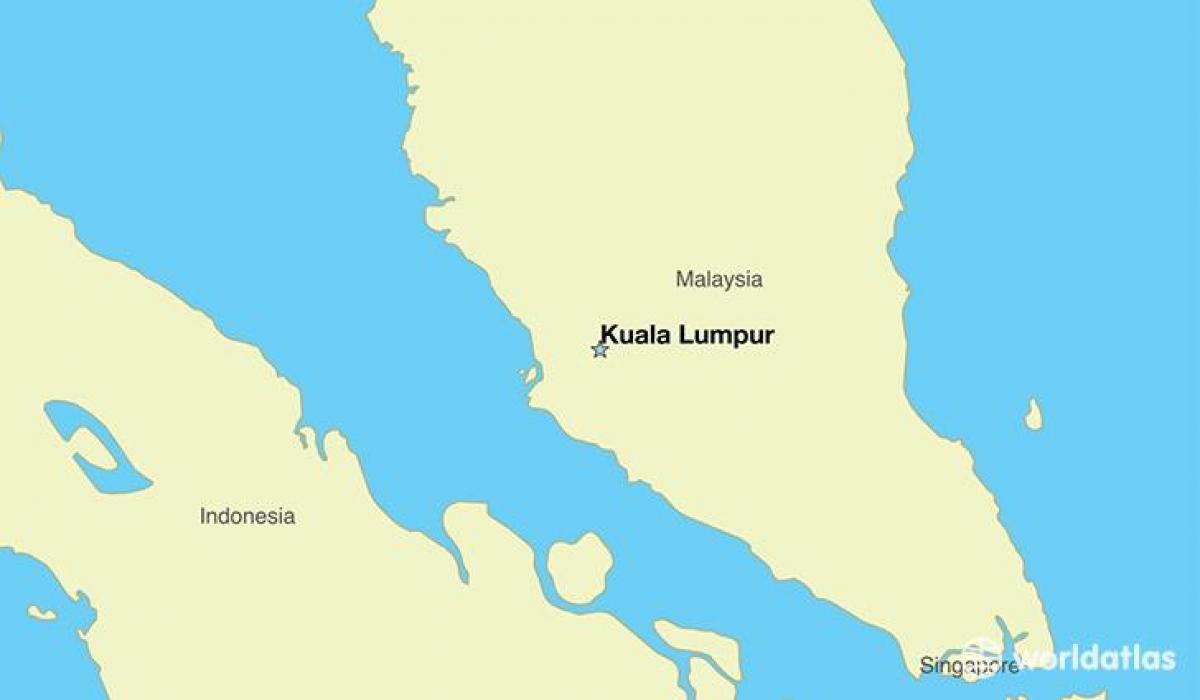 Harta e kryeqytetit të malajzisë