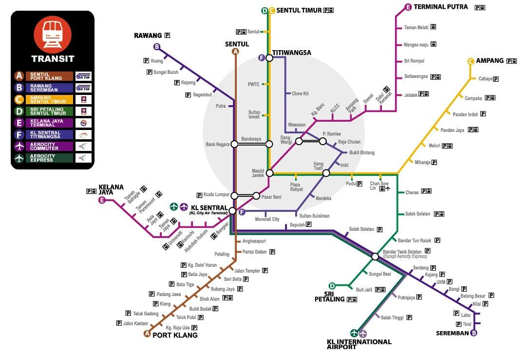 Harta e ktm tranzit