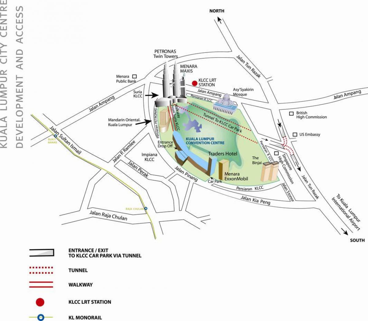 Harta e kuala lumpur konventës qendra
