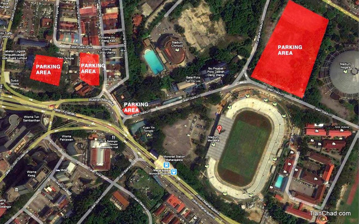 Harta e stadiumit negara