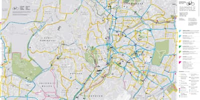 Harta e çiklizmit kuala lumpur biçikletë