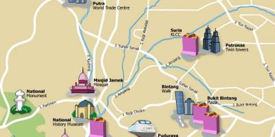 Hartën turistike të kl malajzi