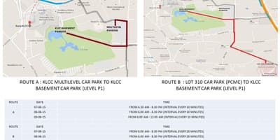 Harta e klcc parking