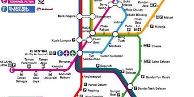 Klia ekspres hartë