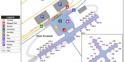 Kuala lumpur international airport terminal hartë
