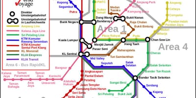 Transporti publik kuala lumpur hartë
