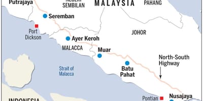 Më kuala lumpur hartë