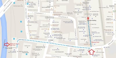 Lrt pasar seni hartë