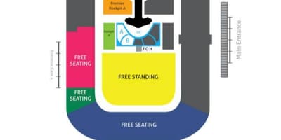 Stadiumi merdeka hartë vendndodhjen e
