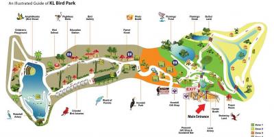 Harta e shpendëve park